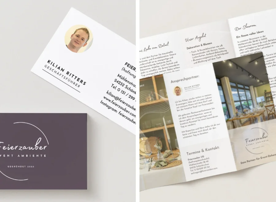 Visitenkarten & Flyer